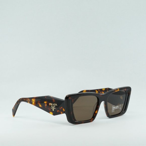 FINAL PRICE NEW PRADA PR08YS 01V8C1 HAVANA SUNGLASSES - Picture 10 of 12